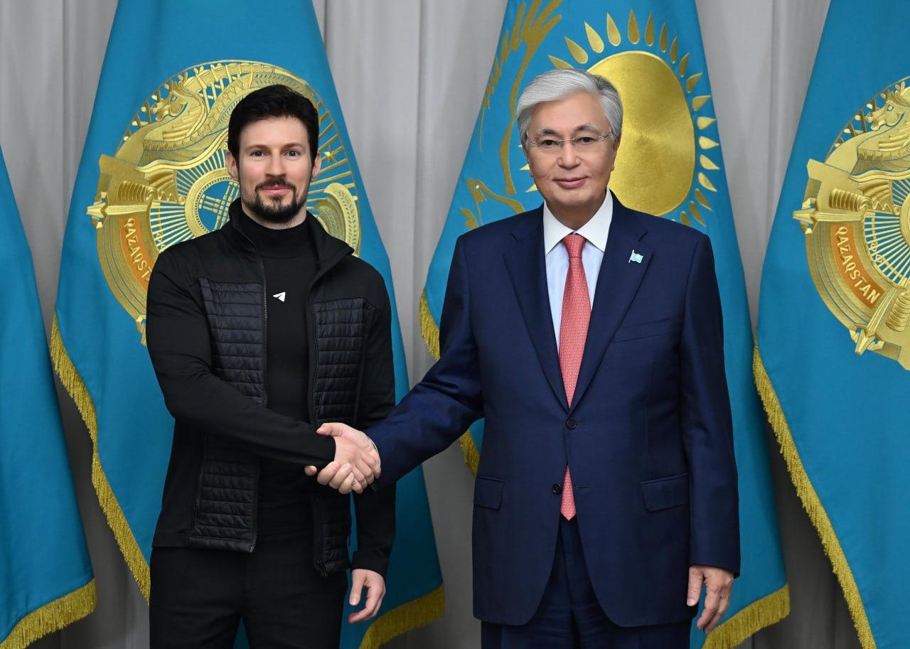 Pavel Durov Astanada Sİ laboratoriyası açdı