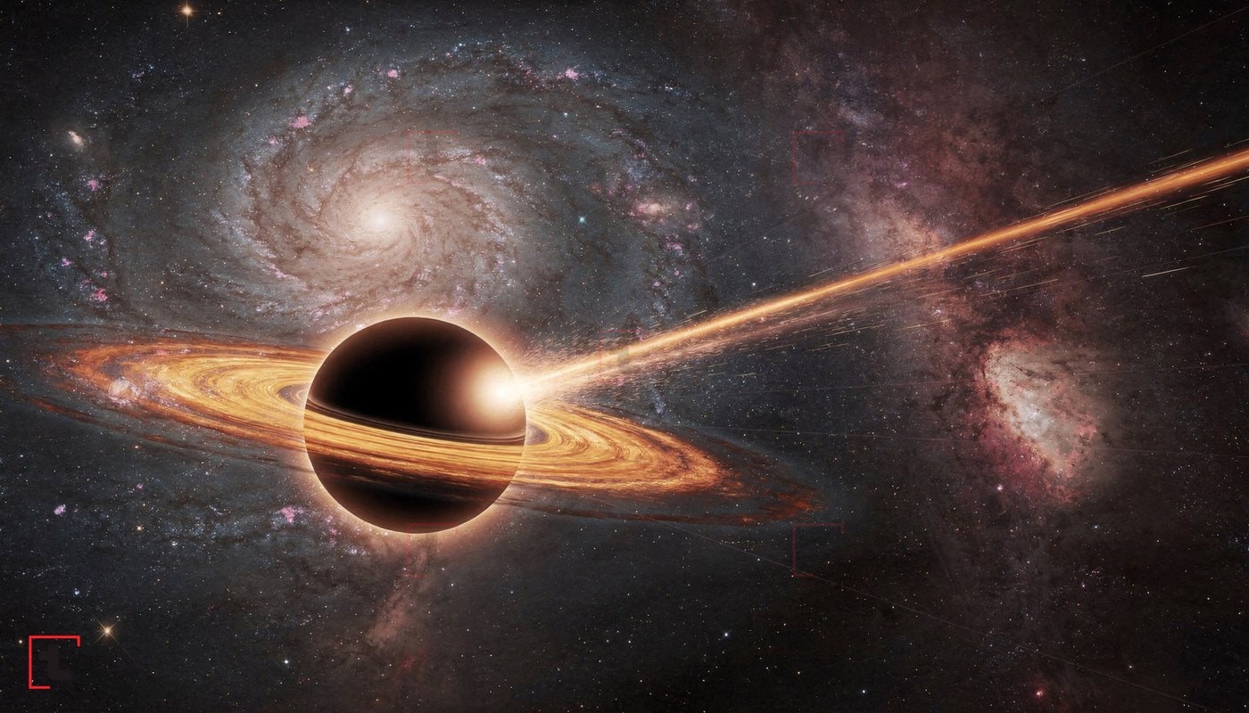 VV340a qalaktikasında nəhəng qara dəlik jeti ilk dəfə kəşf edildi: Nə baş verir?