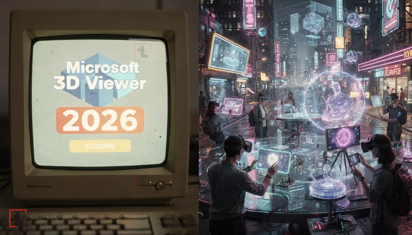 Microsoft 3D Viewer 2026-cı ildə niyə bağlanır?