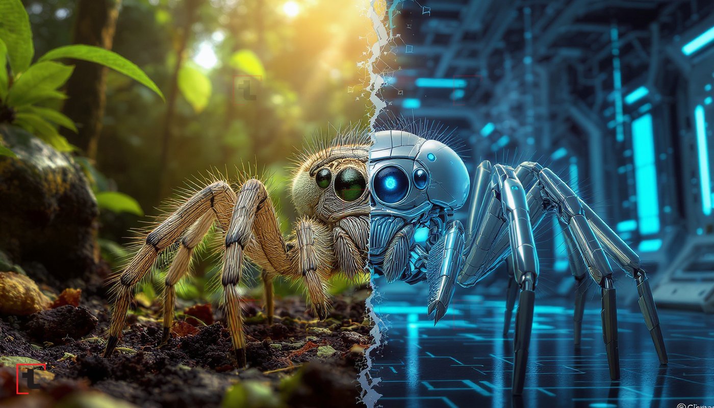 Afrika hörümçəyindən ilham: Mikrobotlar texnologiyada inqilab edə bilərmi?