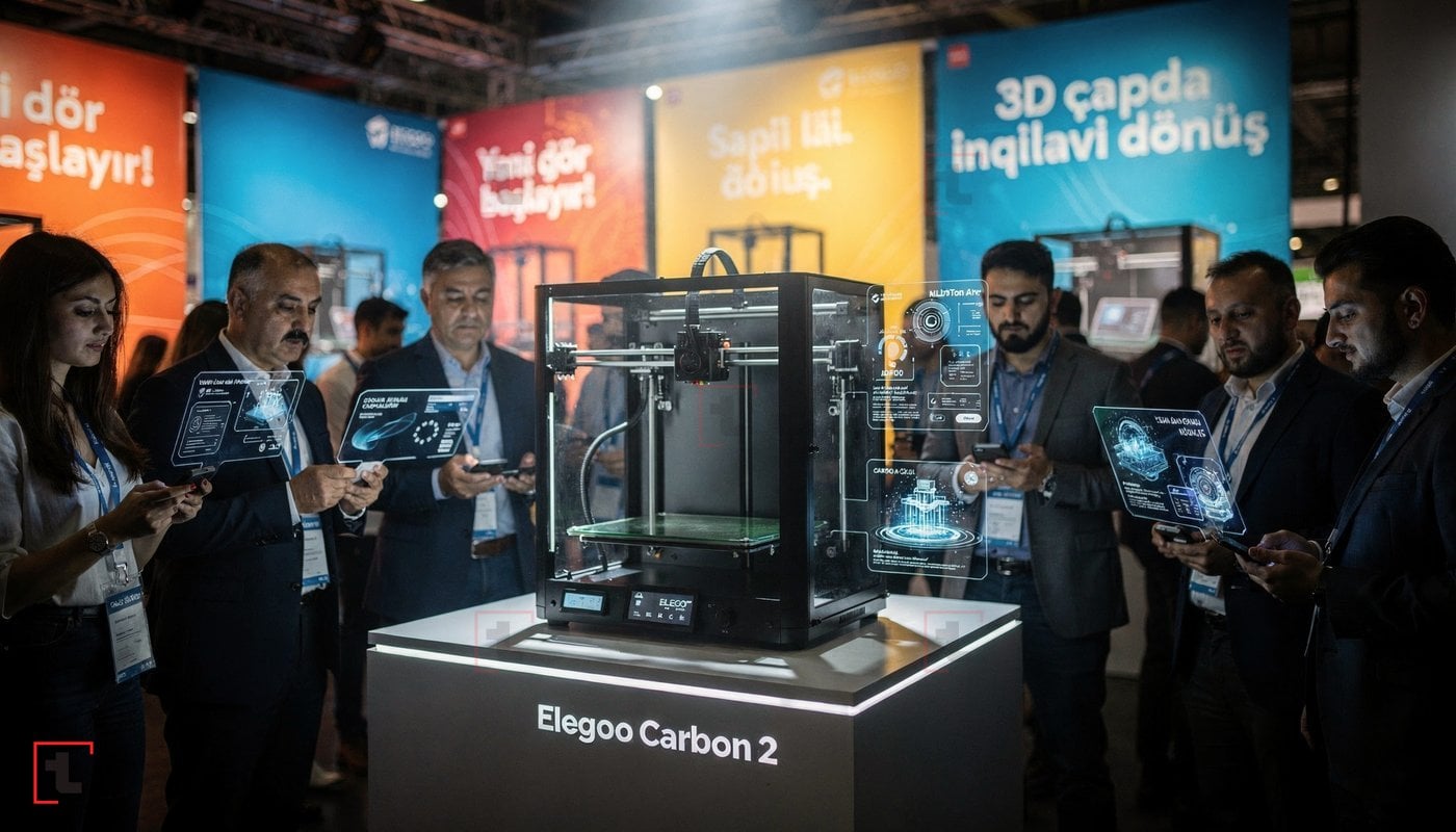 Elegoo Carbon 2 ilə 3D çapda inqilabi dönüş: Yeni dövr başlayır!