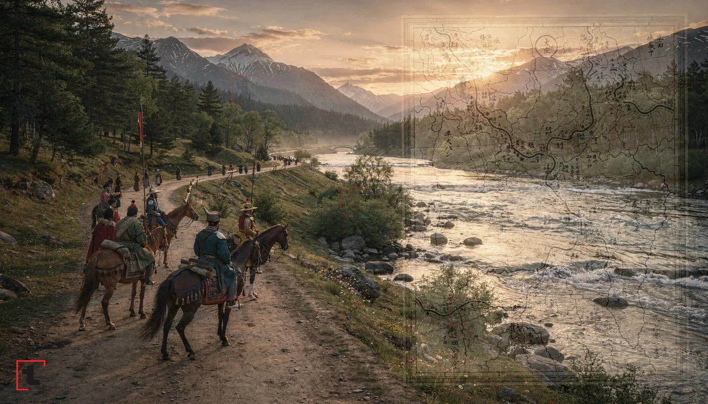 Unudulmuş Böyük Monqol Yolu Yapon Xəritələrində İlk Dəfə Yenidən Canlanır