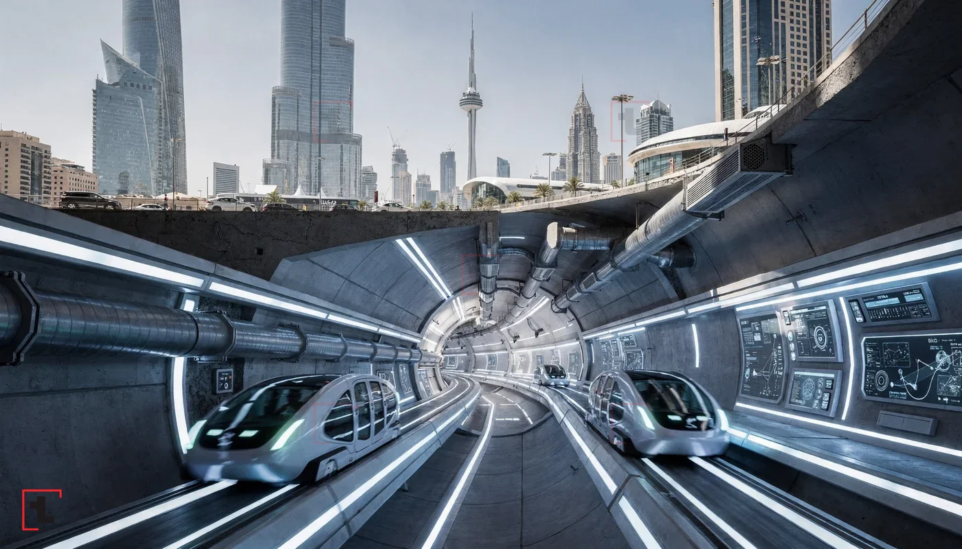 Dubayın gələcəyini dəyişəcək inqilabi Dubai Loop tuneli necə işləyəcək?