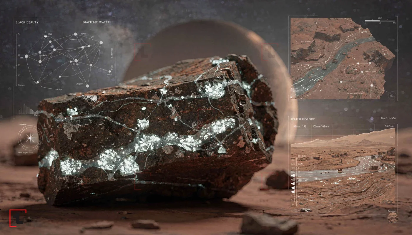 Marsın qədim su izlərini daşıyan Black Beauty meteoritində sensasiyalı kəşf