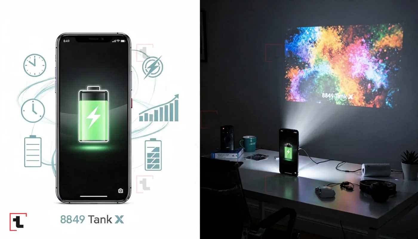 8849 Tank X: Batareya və Proyektoru ilə Yeni Smartfon İnqilabı