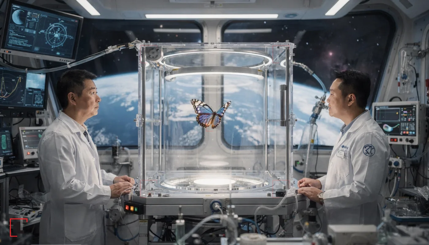 Kosmosda kəpənəyin uçuşu: Çin alimlərinin inanılmaz elmi kəşfi