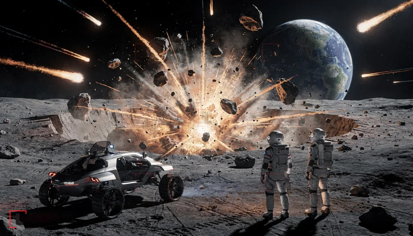 2032-ci ildə Ayda asteroid toqquşması: Parlaq meteorit yağışı başlayacaq mı?