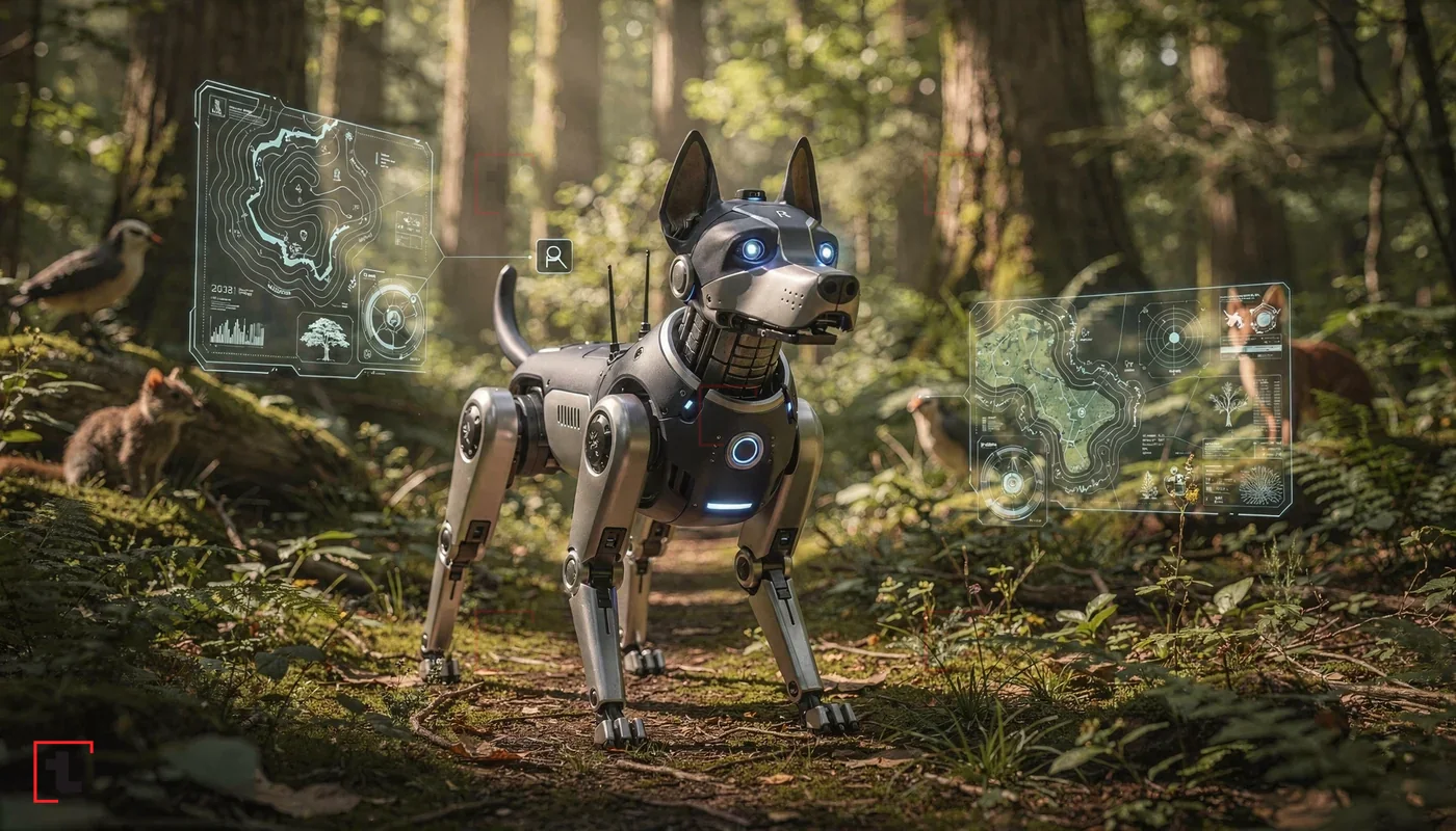 Robot İtlər İlk Dəfə Meşəni Xəritələyir və Ekosistemi Qoruyur – Gələcəyin Texnologiyası!