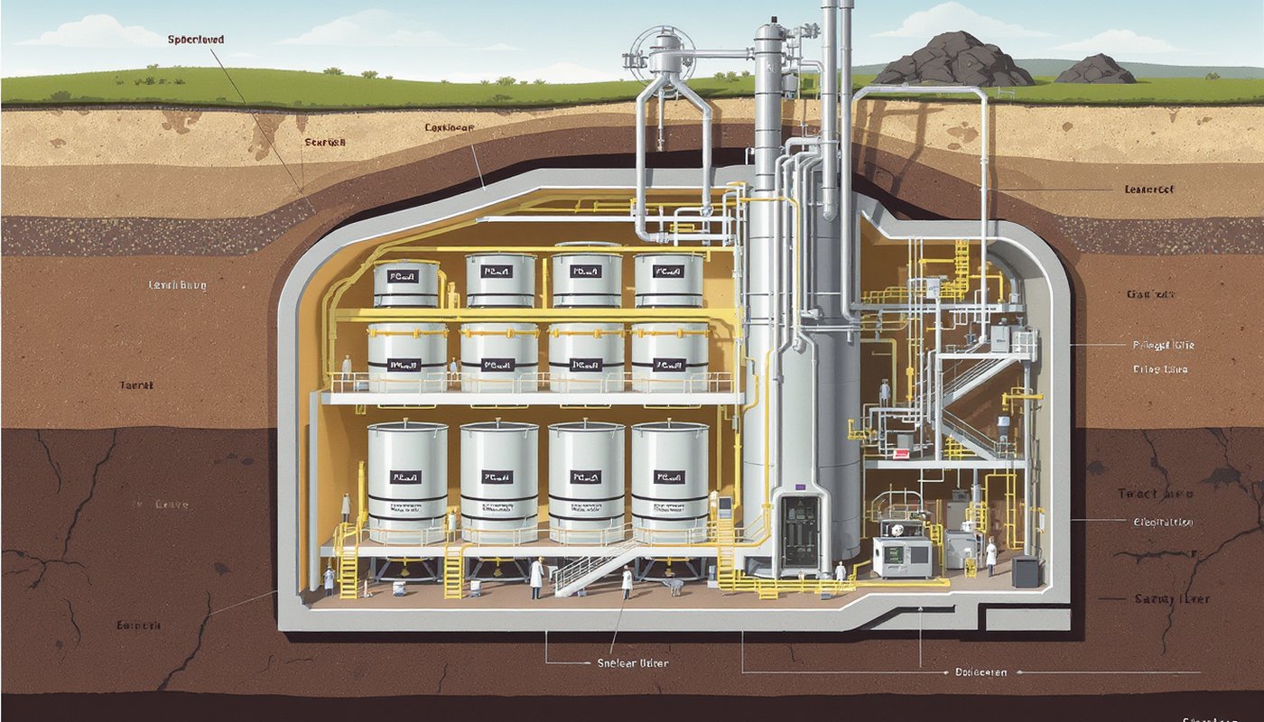 Almaniyada Atommüll üçün Yeraltı Sığınacaq