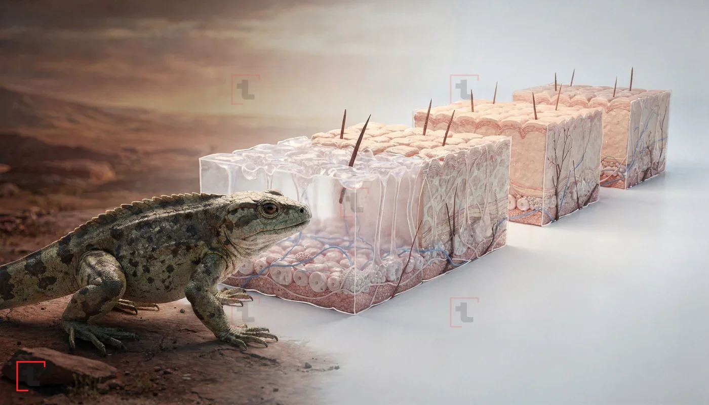 Rete Ridge: Dəri qatının təkamülündə yeni kəşfin sirri nədir?