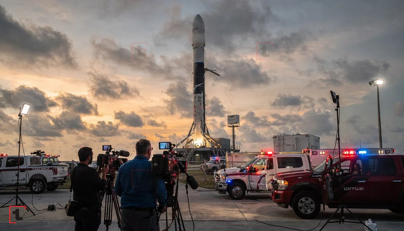 SpaceX Falcon 9-un uçuşu: Texniki problemlər səbəbindən təxirə salındı – Nə baş verir?