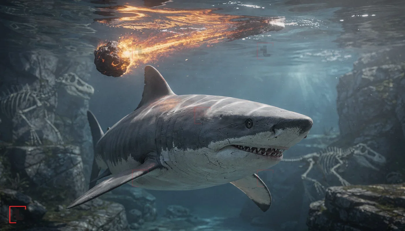 Dinozavrları məhv edən asteroid niyə köpəkbalıqlarına az təsir etdi?